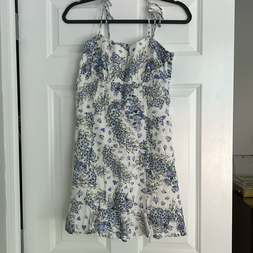 & Other Stories floral mini dress, size 6, great condition